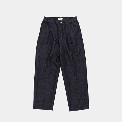 HEMP MIXED DENIM PANTS