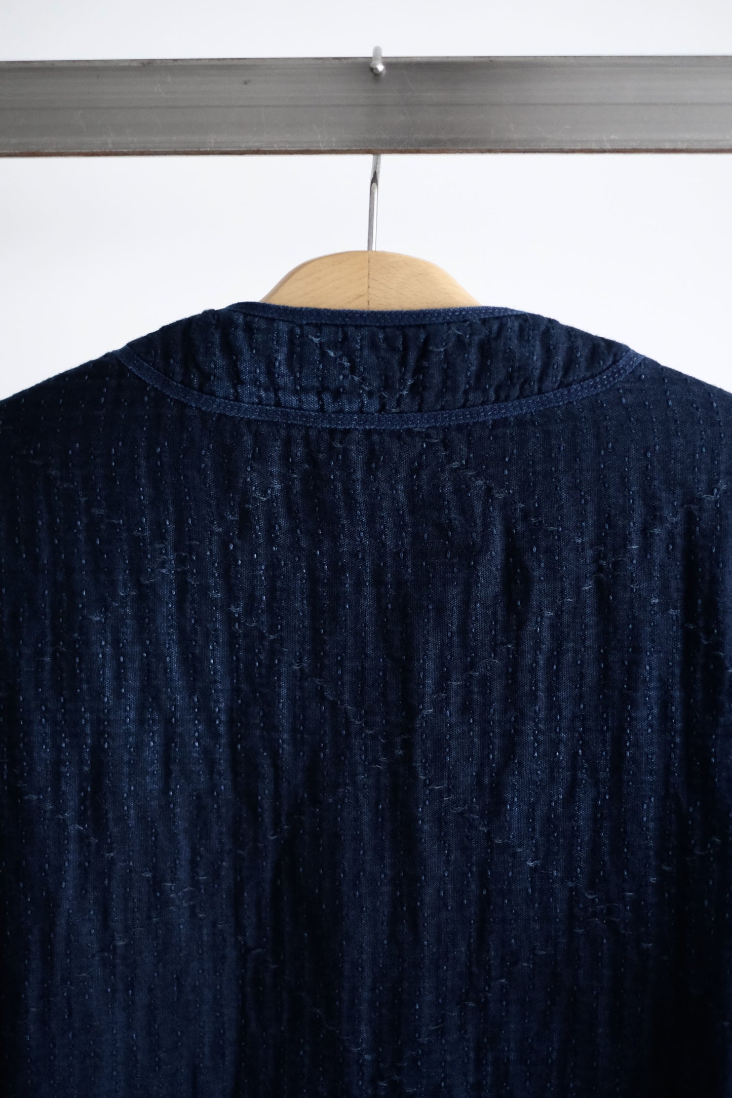 SEA ISLAND SASHIKO BASEBALL SHIRT