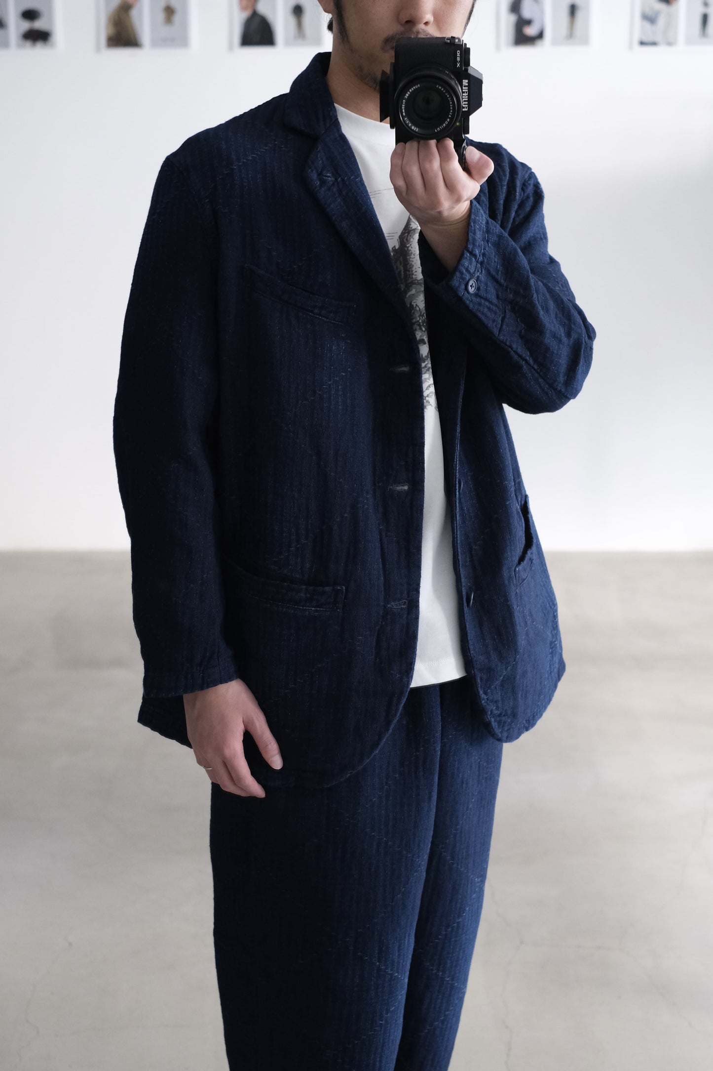 SEA ISLAND SASHIKO CLEMENCEAU JACKET WATCH CHAIN ITEM