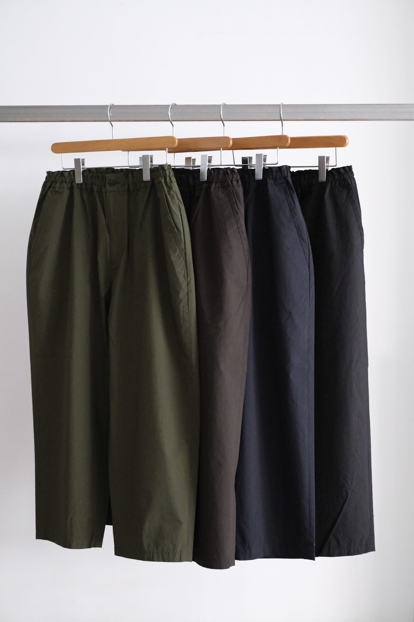 POPLIN EASY PANTS
