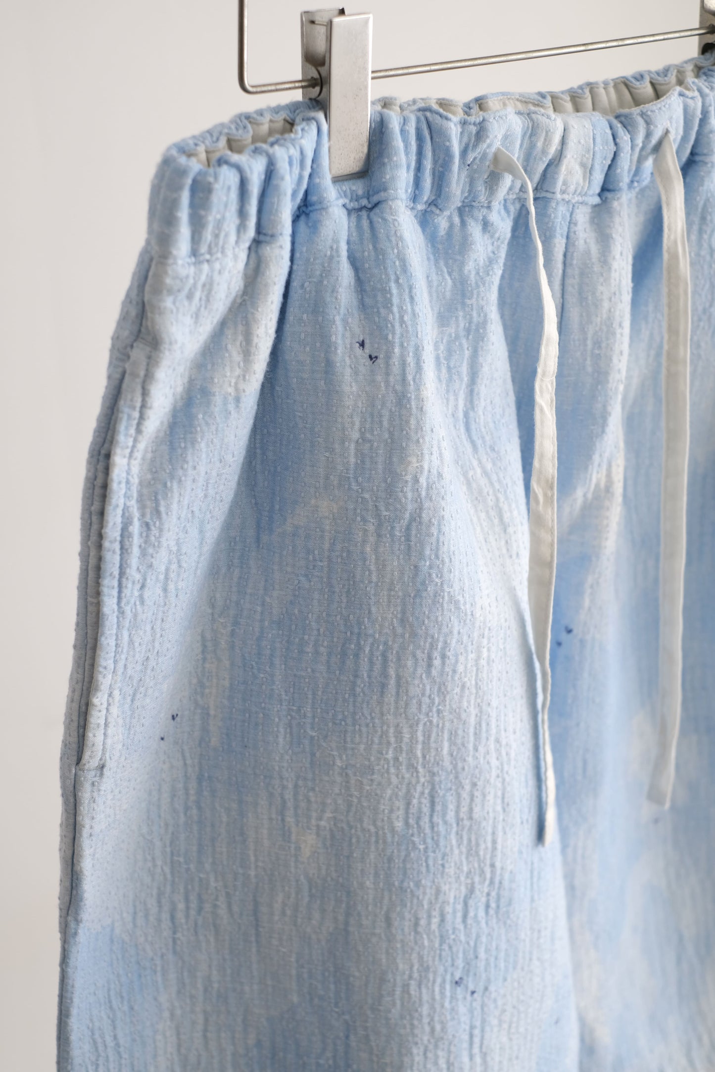 PAINTED SASHIKO WATERCOLOR SHORTS