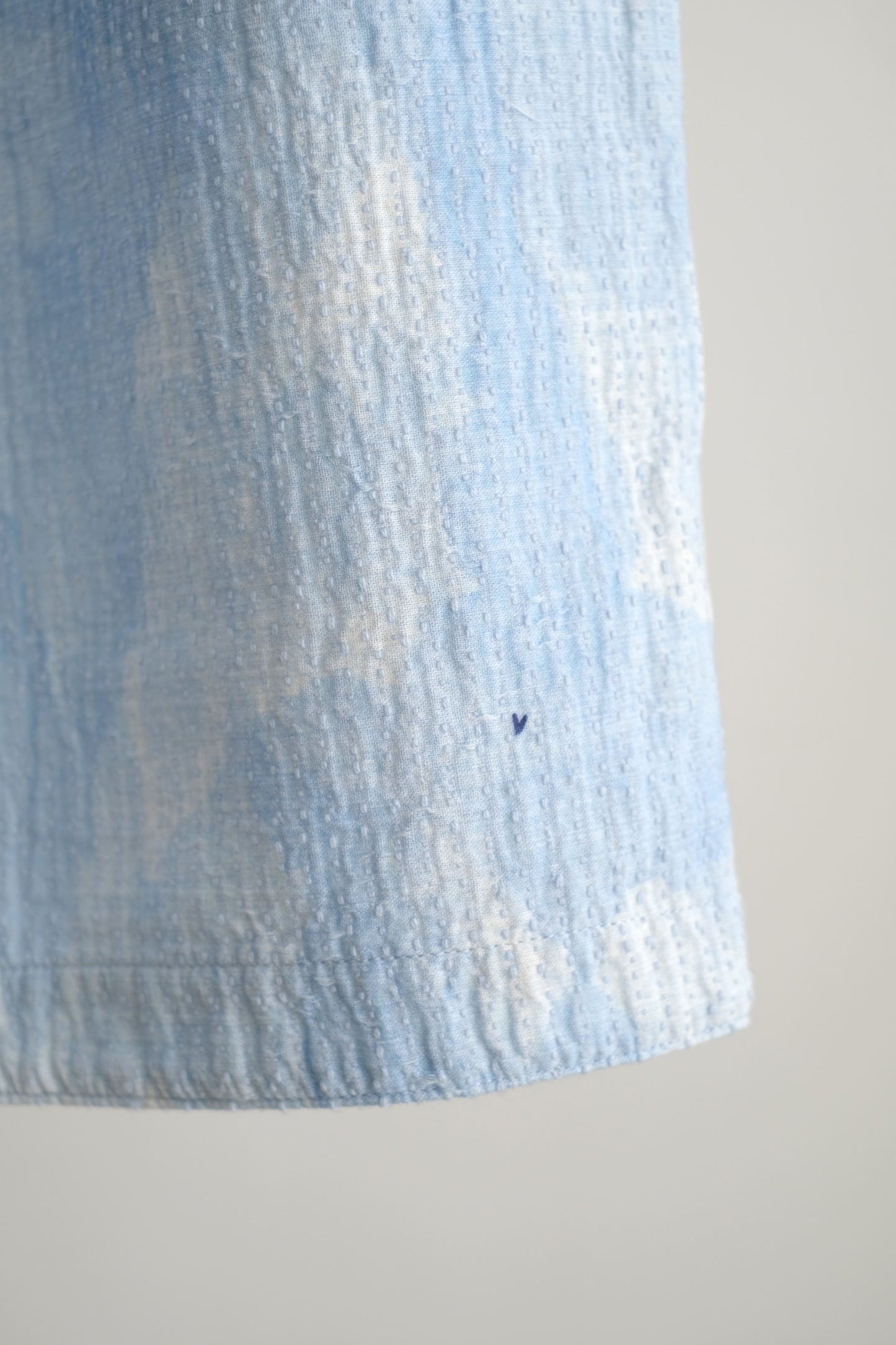 PAINTED SASHIKO WATERCOLOR SHORTS