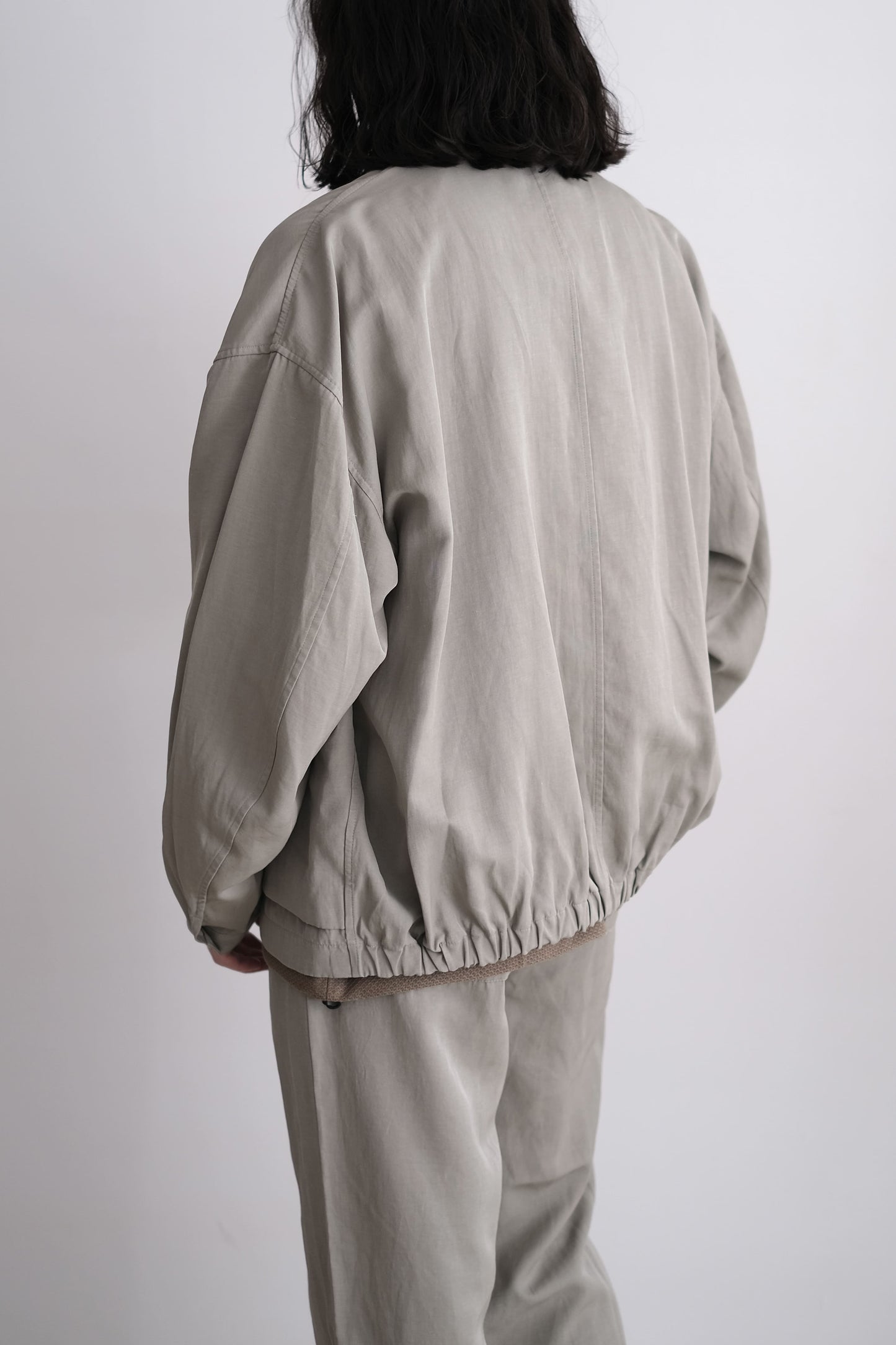 PIGMENT PRINT ZIP UP BLOUSON
