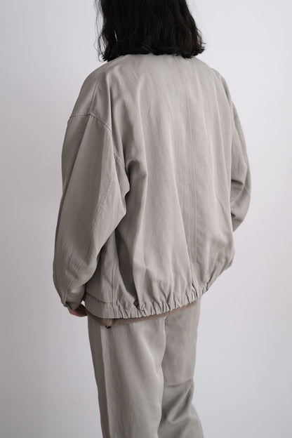 PIGMENT PRINT ZIP UP BLOUSON