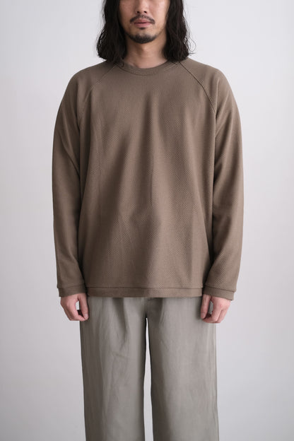 MOSS STITCH LONG SLEEVE