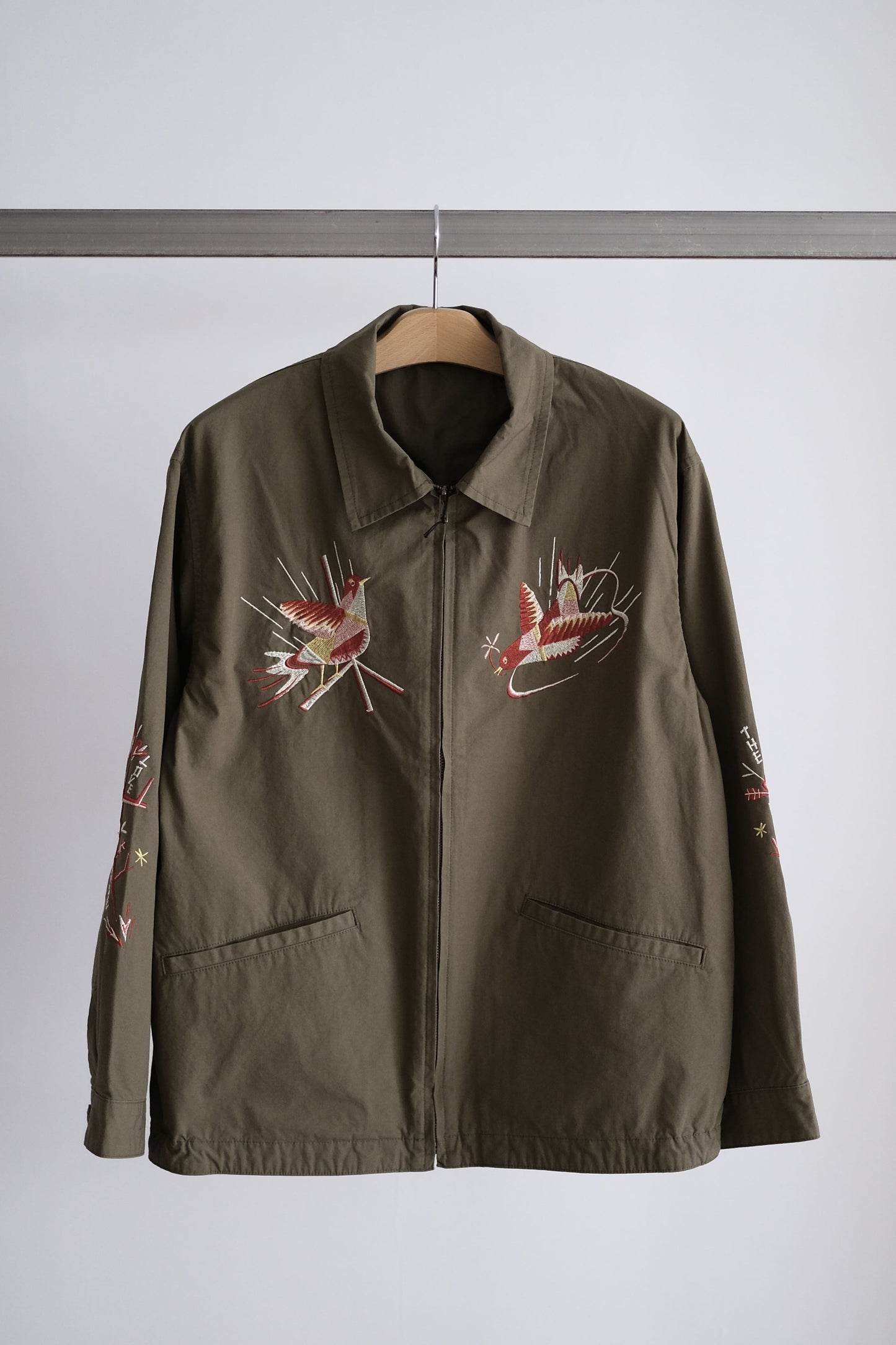 HIPPIE SOUVENIR ZIP UP JACKET