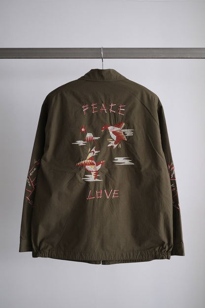 HIPPIE SOUVENIR ZIP UP JACKET