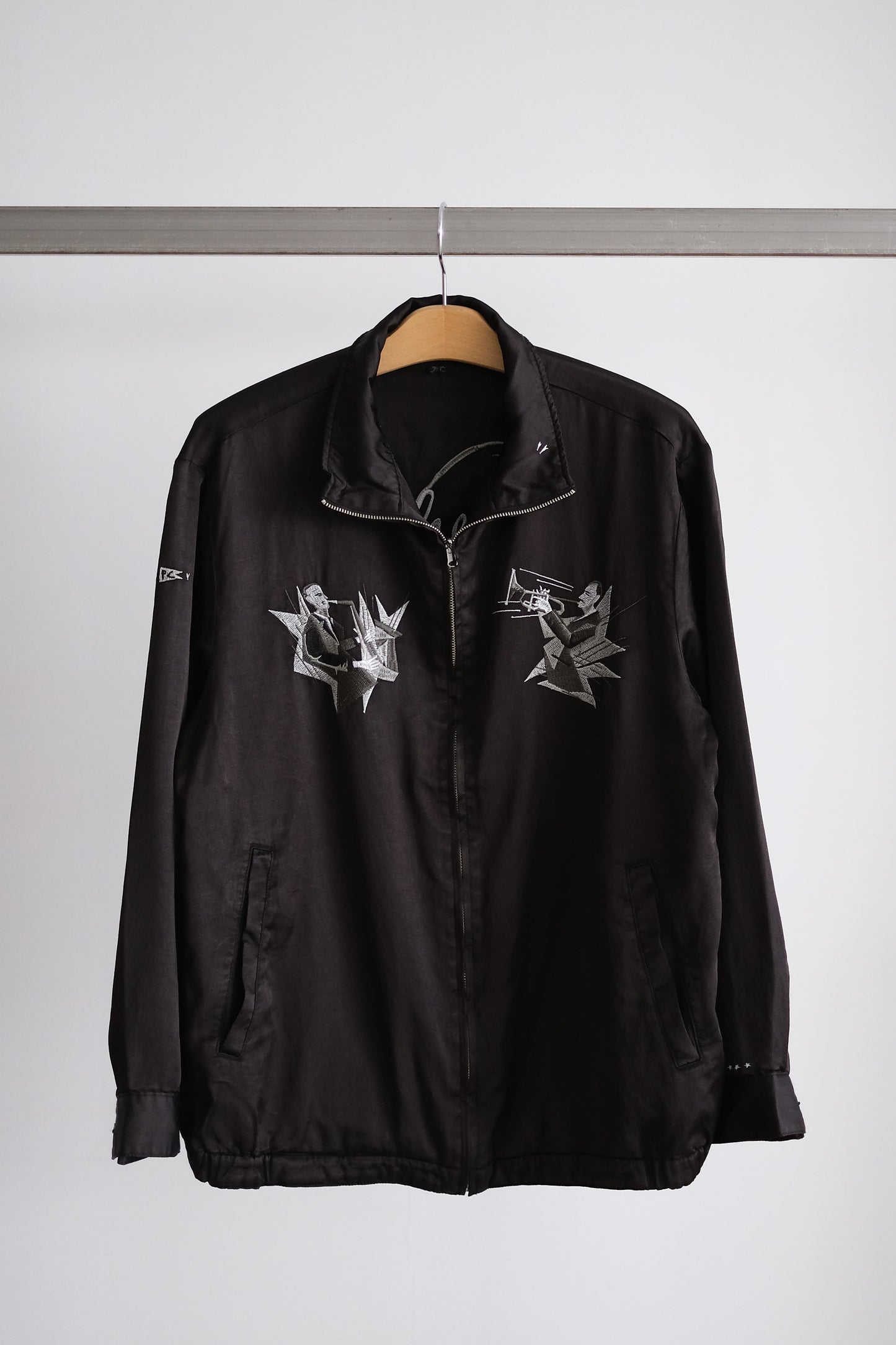 SATCHEL MOUTH ORCHESTRA REVERSIBLE ZIP UP JACKET