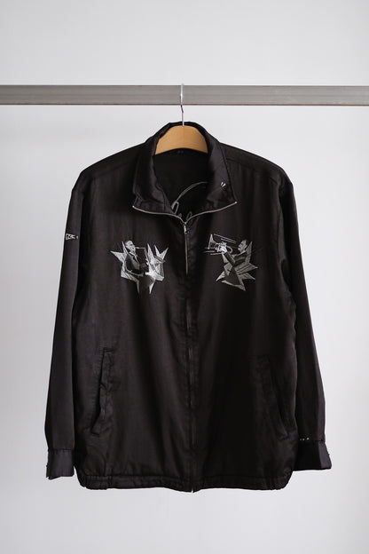 SATCHEL MOUTH ORCHESTRA REVERSIBLE ZIP UP JACKET