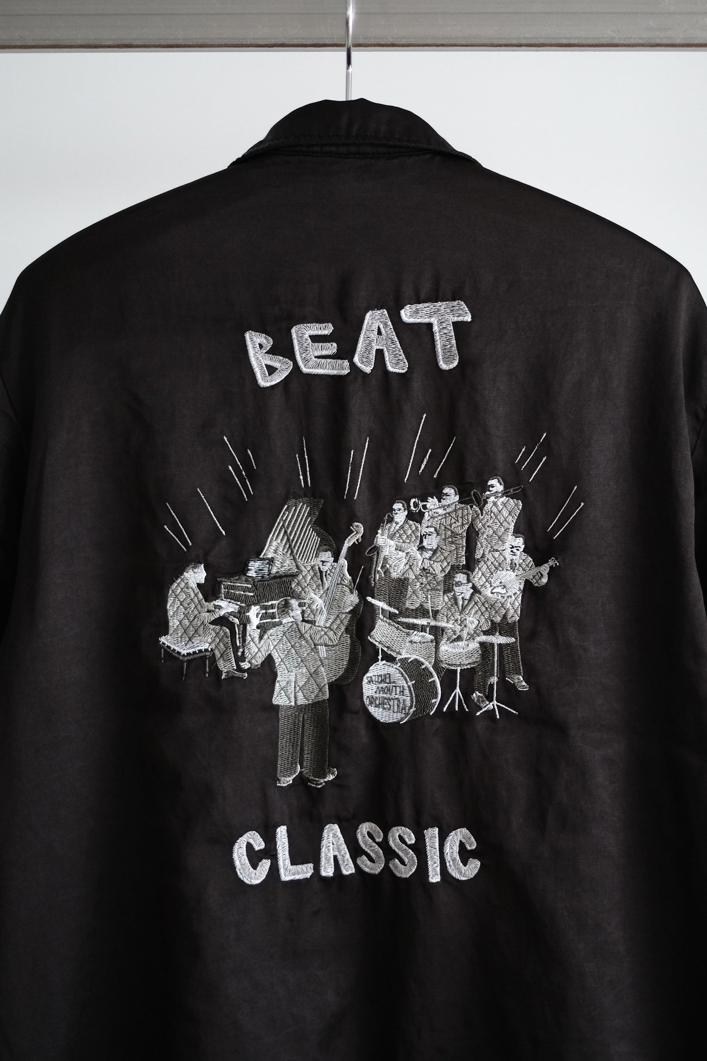 SATCHEL MOUTH ORCHESTRA REVERSIBLE ZIP UP JACKET