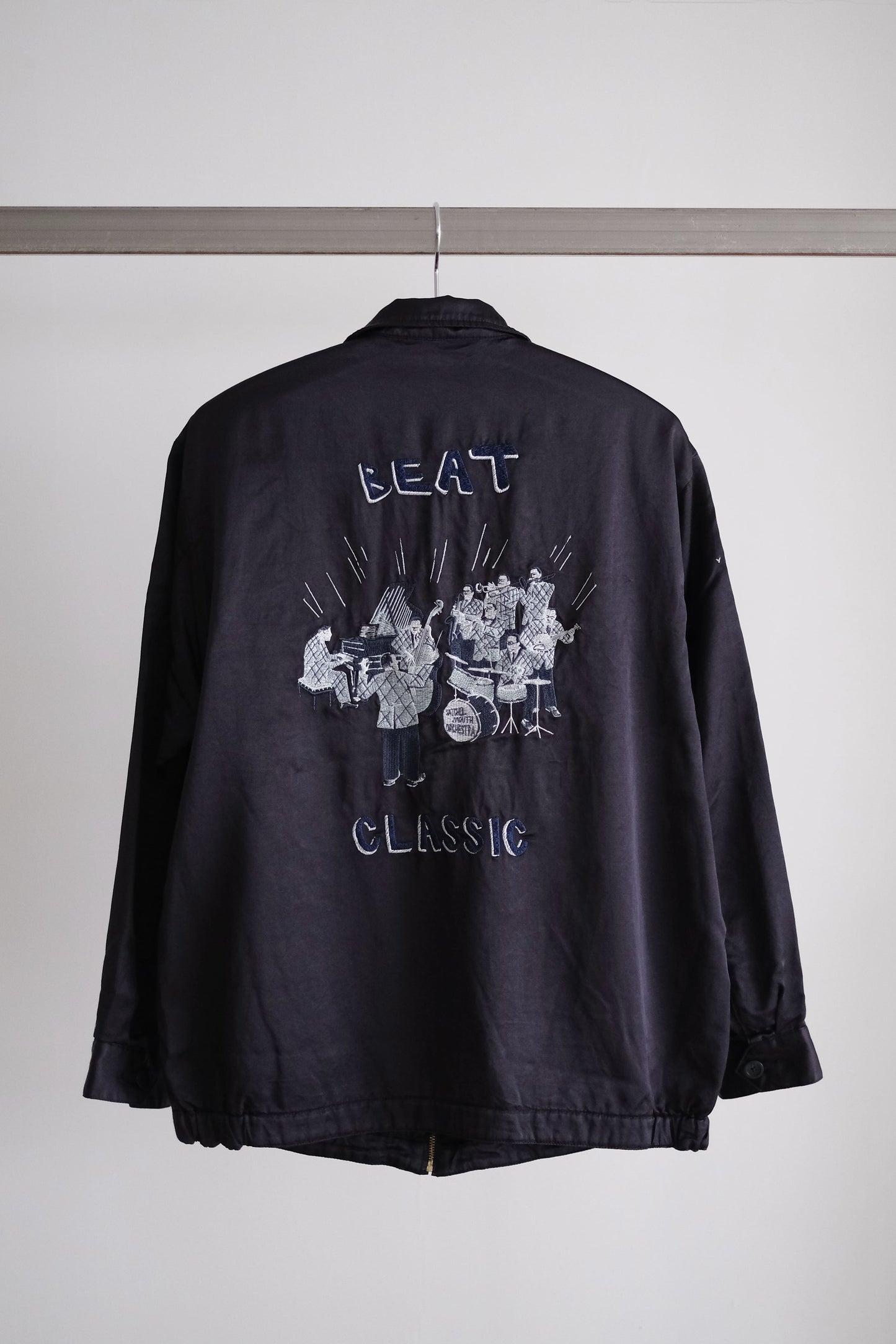 SATCHEL MOUTH ORCHESTRA REVERSIBLE ZIP UP JACKET