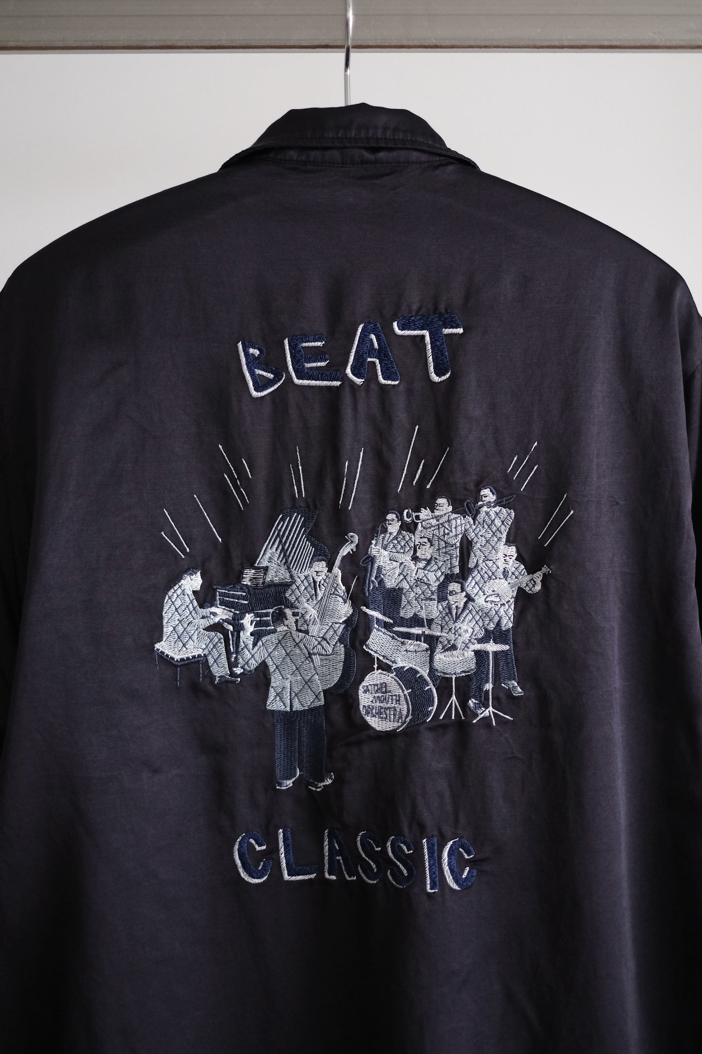 SATCHEL MOUTH ORCHESTRA REVERSIBLE ZIP UP JACKET