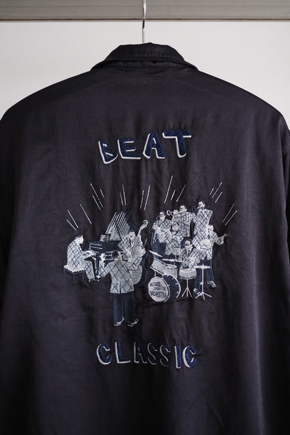 SATCHEL MOUTH ORCHESTRA REVERSIBLE ZIP UP JACKET