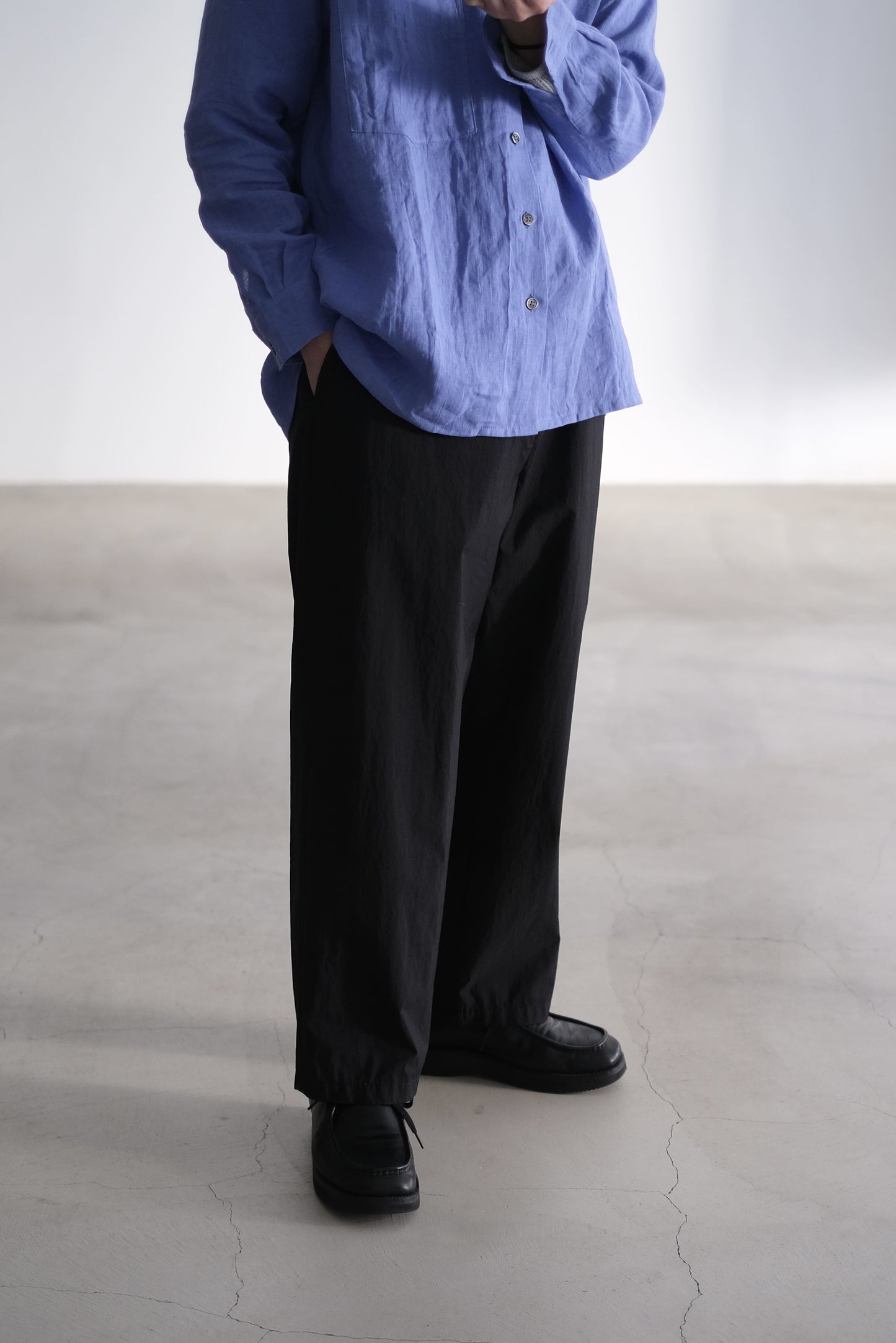 POPLIN EASY PANTS