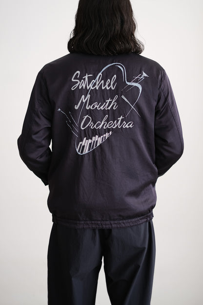 SATCHEL MOUTH ORCHESTRA REVERSIBLE ZIP UP JACKET
