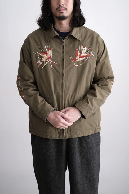HIPPIE SOUVENIR ZIP UP JACKET