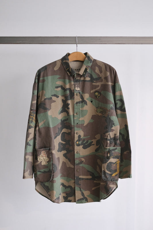ALOHA CAMOUFLAGE SHIRT JACKET