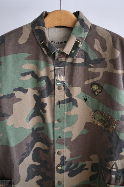 ALOHA CAMOUFLAGE SHIRT JACKET
