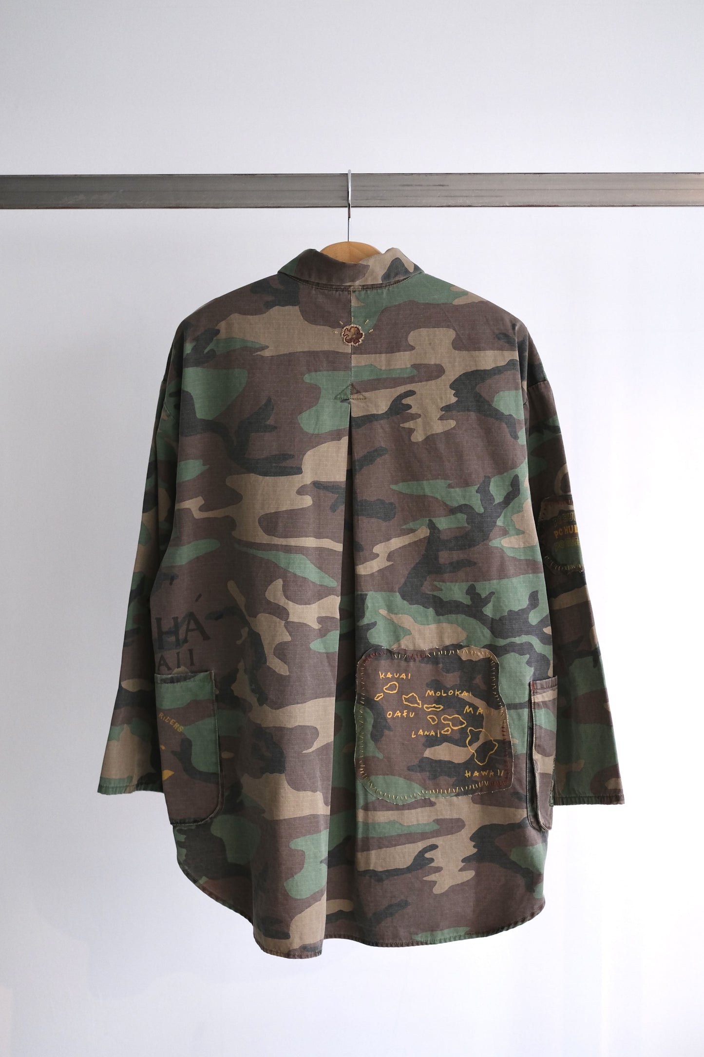 ALOHA CAMOUFLAGE SHIRT JACKET