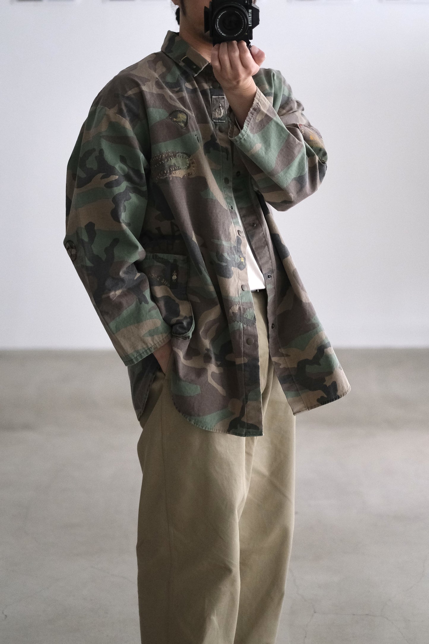 ALOHA CAMOUFLAGE SHIRT JACKET