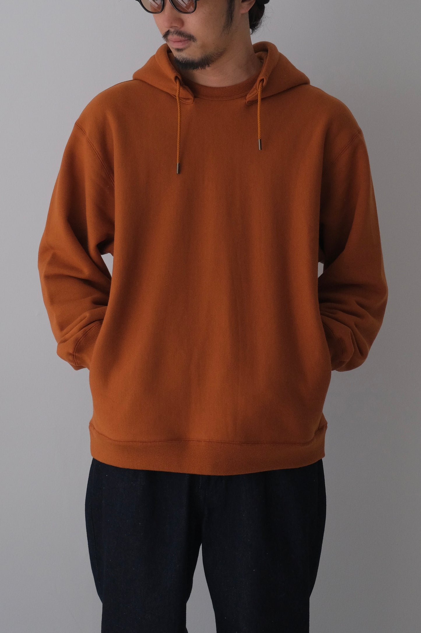 COTTON PULLOVER HOODY