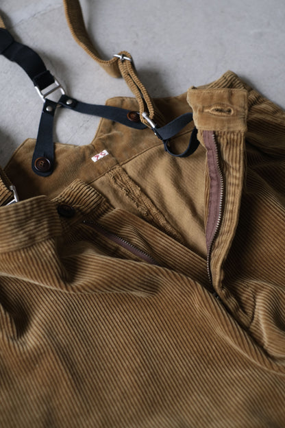 CORDUROY PANTS W / SUSPENDERS