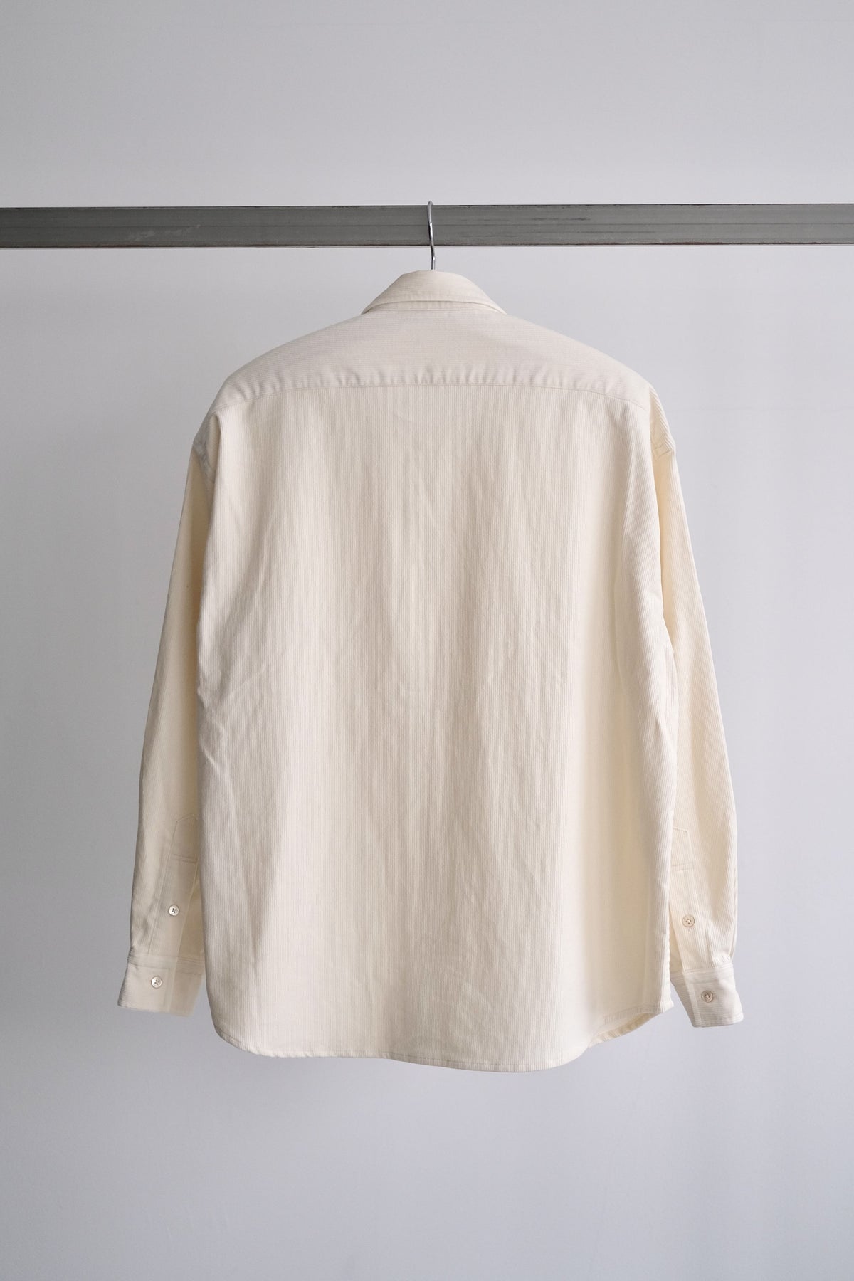 ROLL UP ORGANIC CORDUROY SHIRT (14WALE)