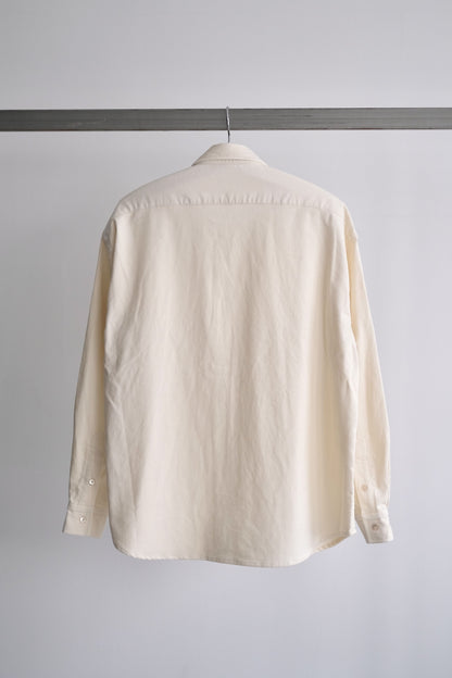 ROLL UP ORGANIC CORDUROY SHIRT (14WALE)
