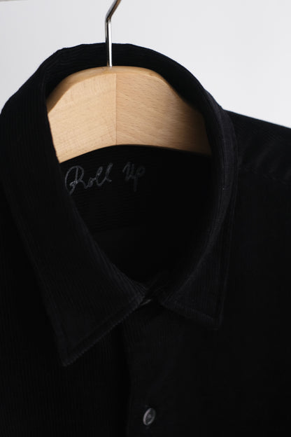 ROLL UP ORGANIC CORDUROY SHIRT (14WALE)