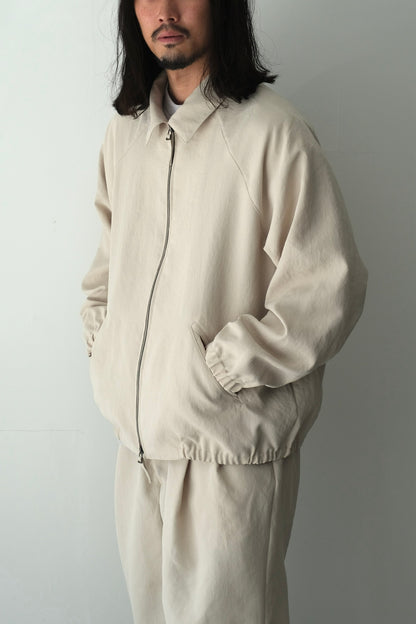 ZIP UP POLYESTER BLOUSON