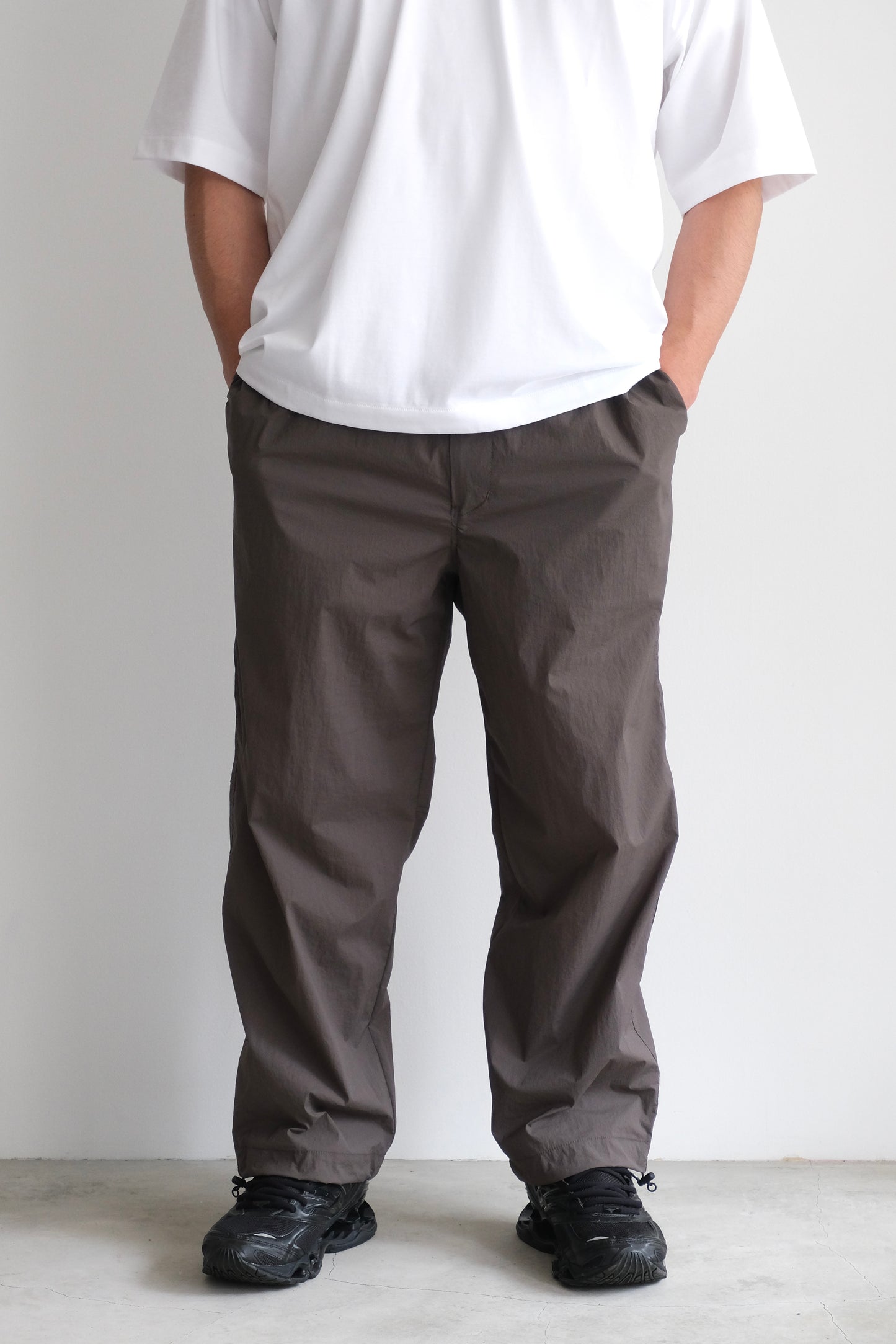 NYLON EASY PANTS