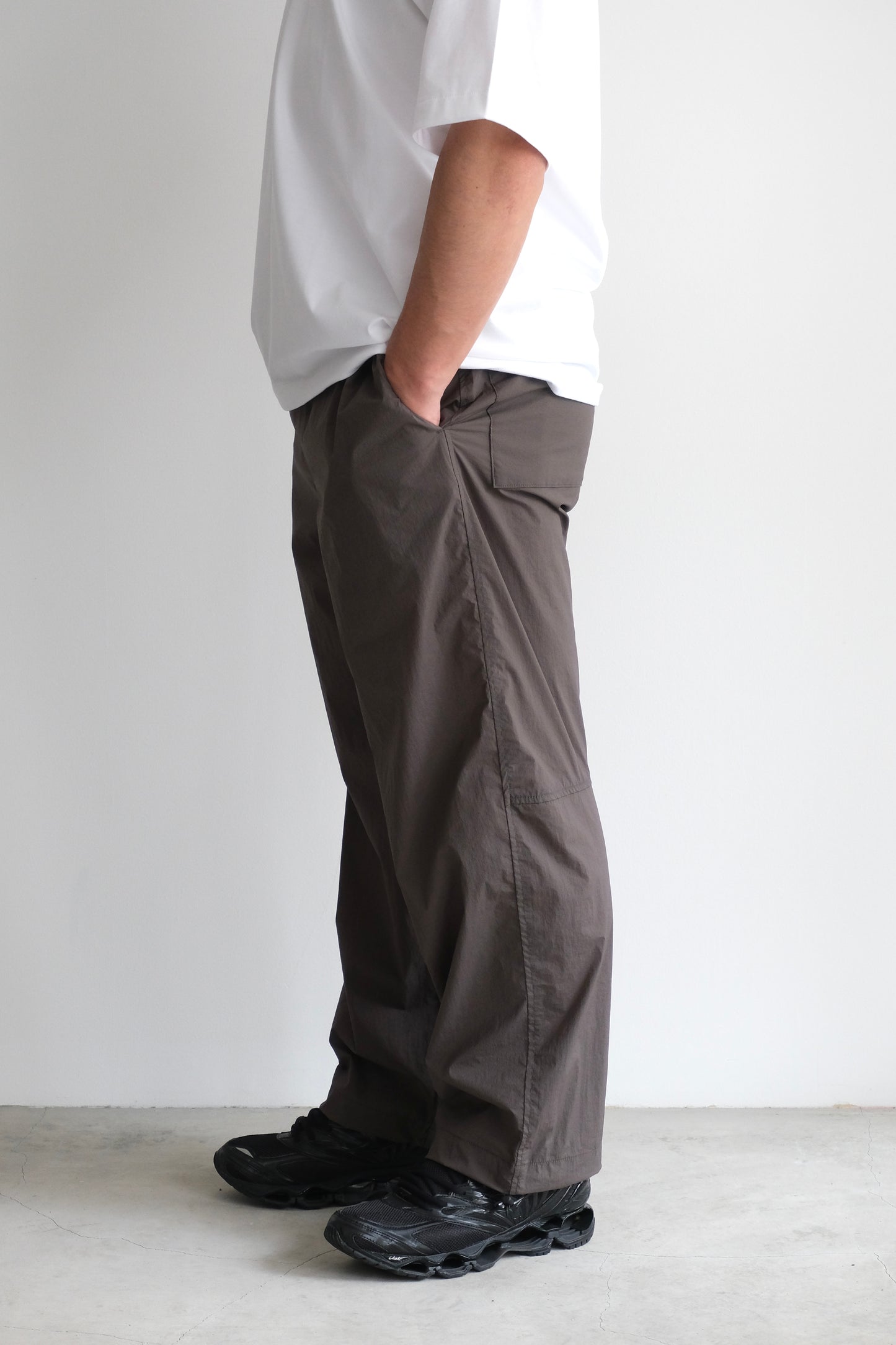 NYLON EASY PANTS