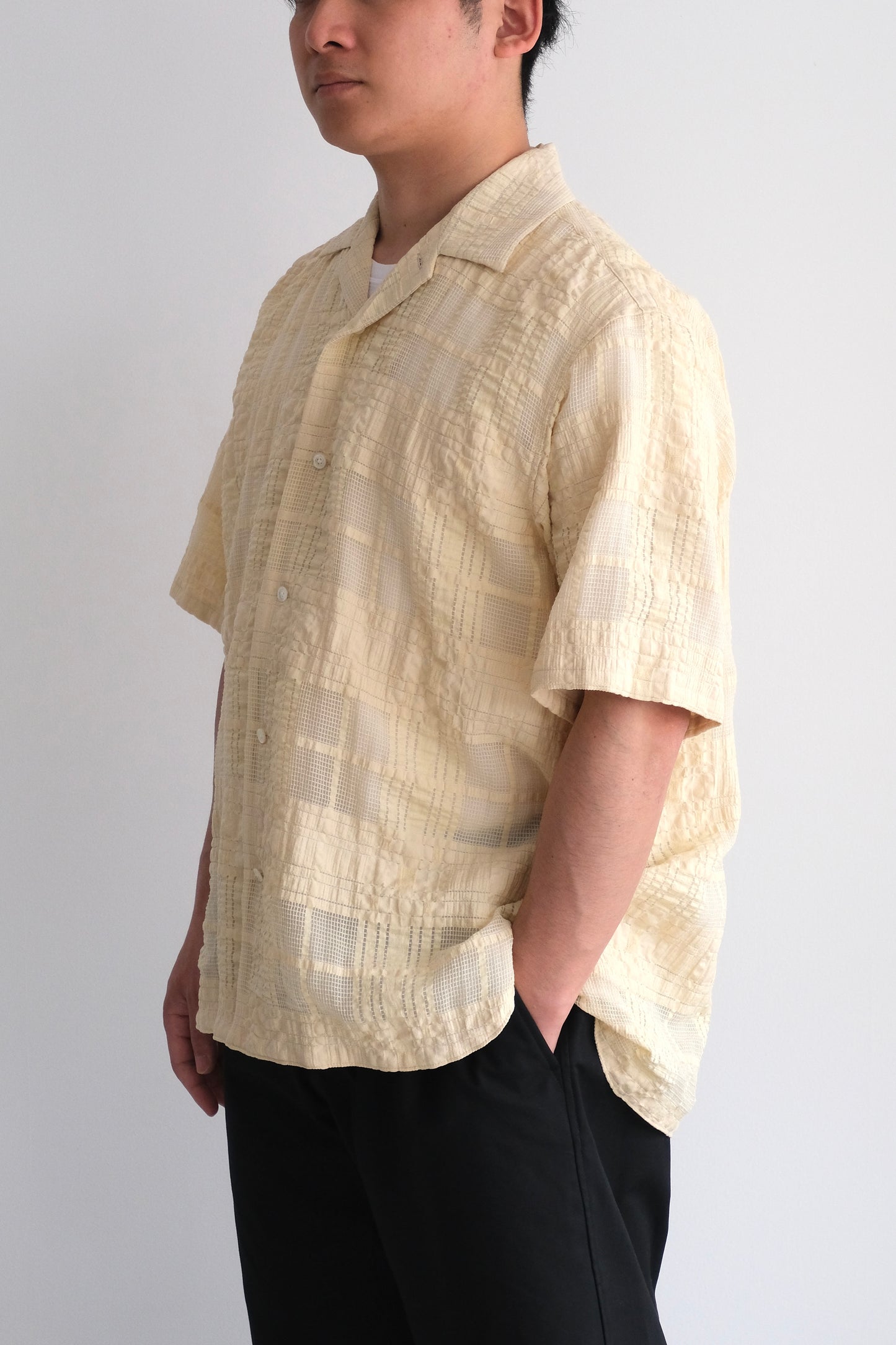 OPEN COLLAR SHIRT C