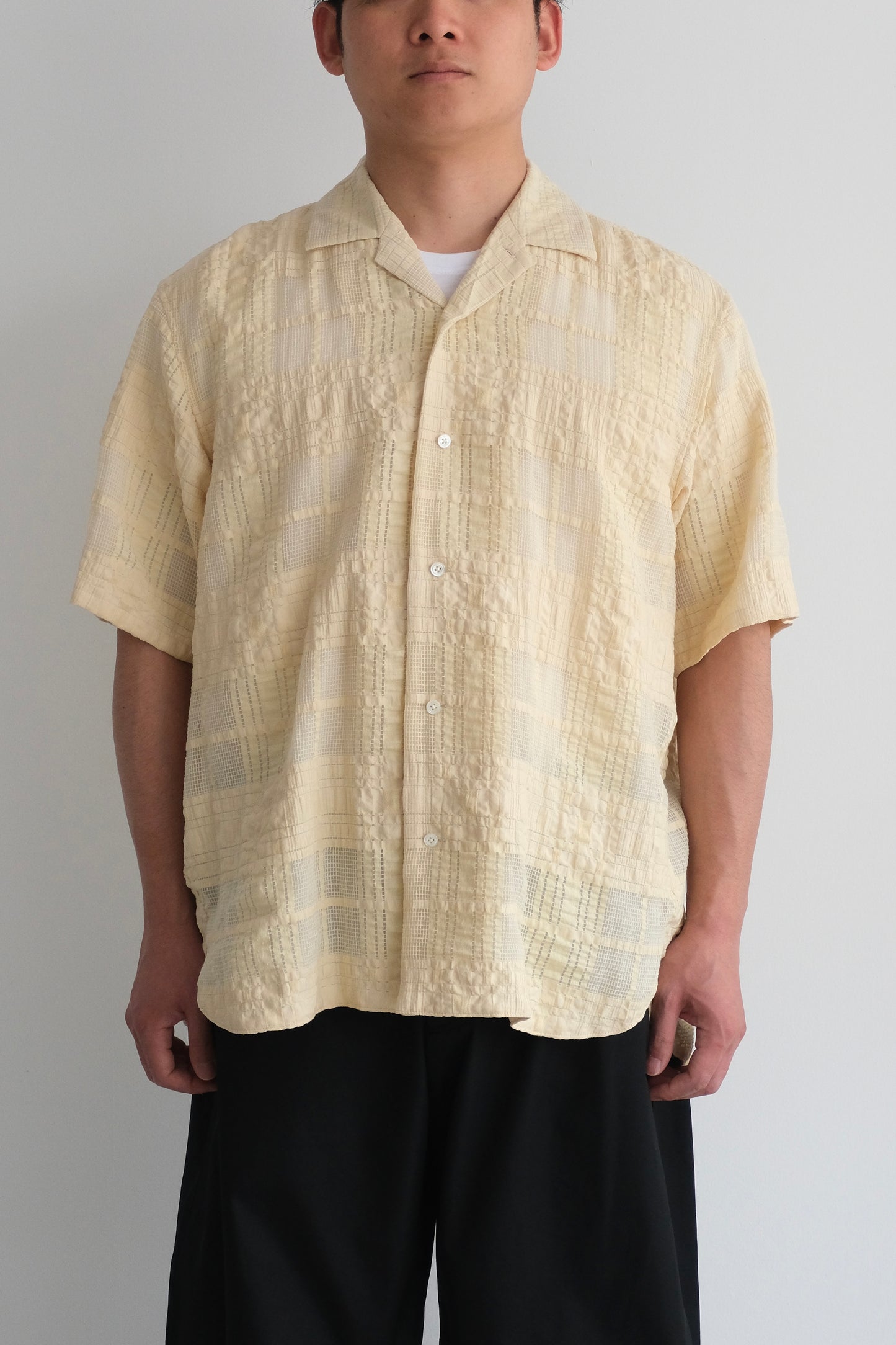 OPEN COLLAR SHIRT C