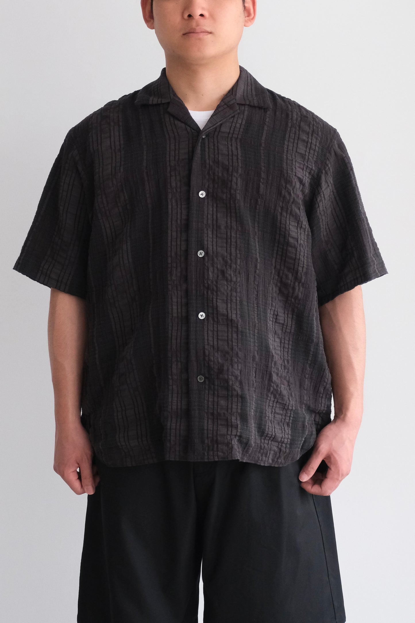 OPEN COLLAR SHIRT C