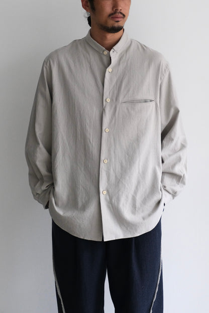 SILK NEP TWILL SHIRT