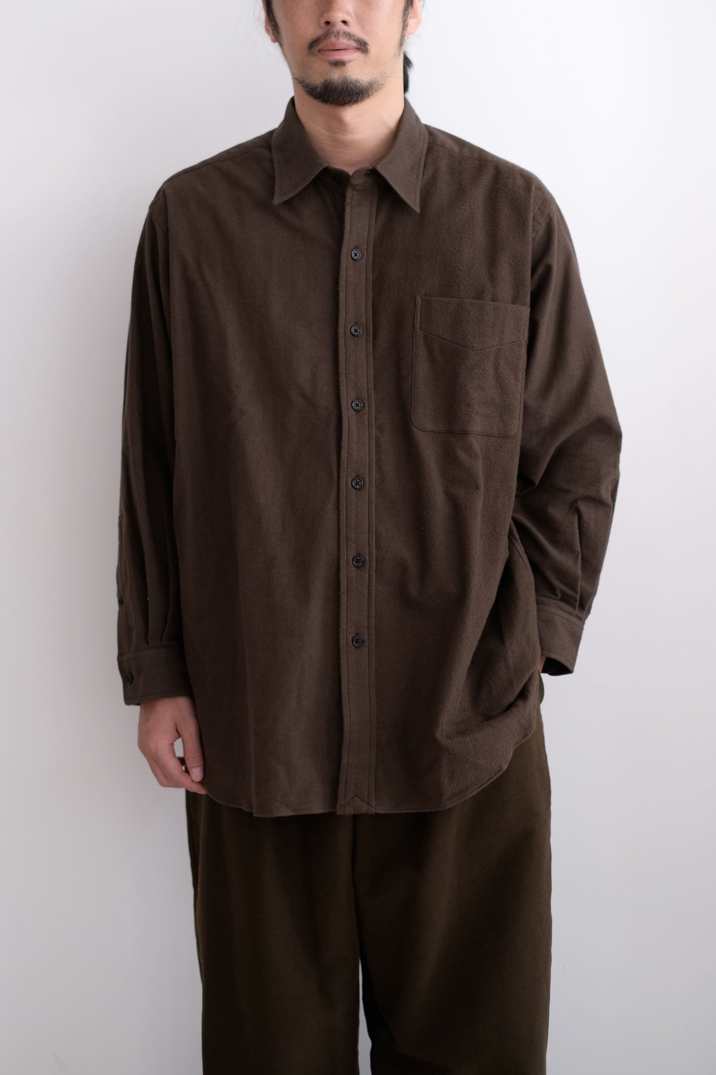VINTAGE BRUSHED FLANNEL SHIRT