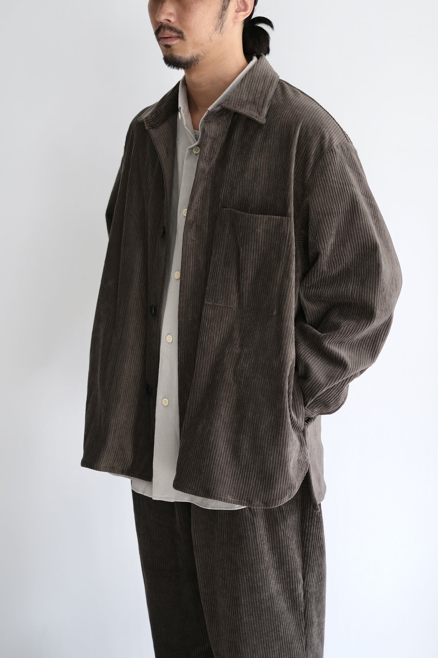 CORDUROY SHIRT JACKET