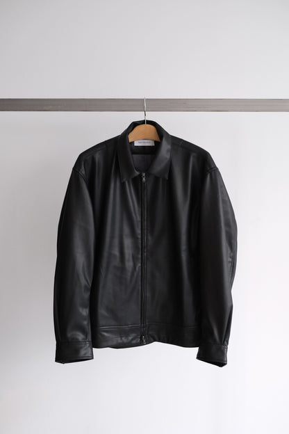 JENS SHORT BLOUSON “vegan leather”