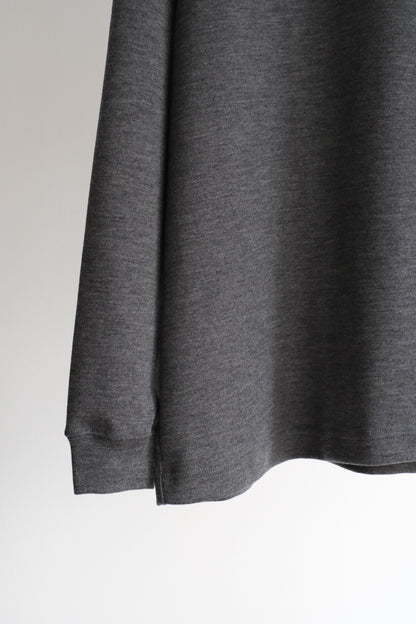 MERINO WOOL CREW NECK LONG SLEEVE SHIRT