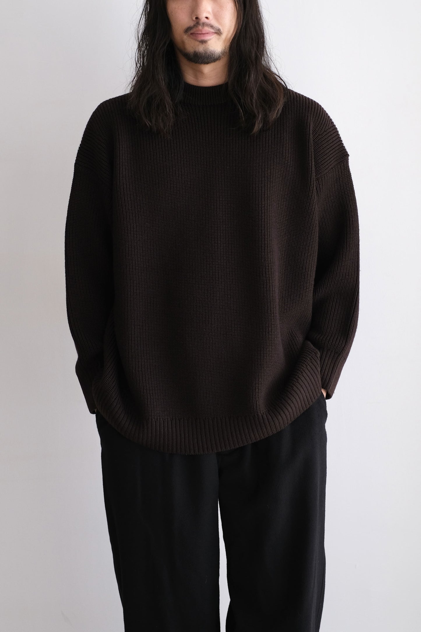 MERINO WOOL CREWNECK KNIT