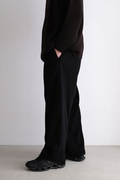 WOOL CASHMERE DRAWSTRING PANTS