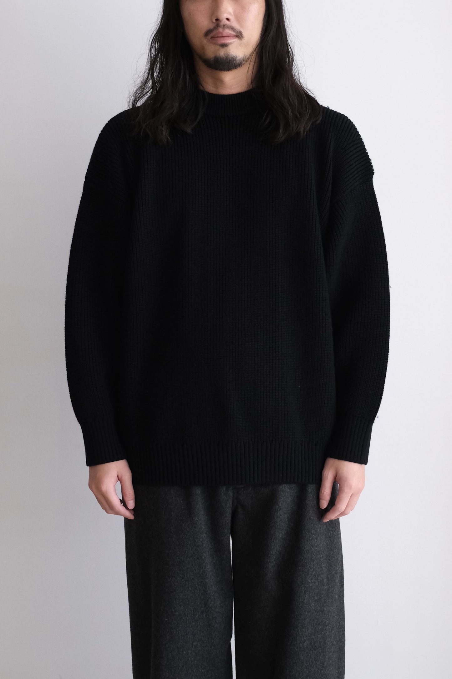 MERINO WOOL CREWNECK KNIT