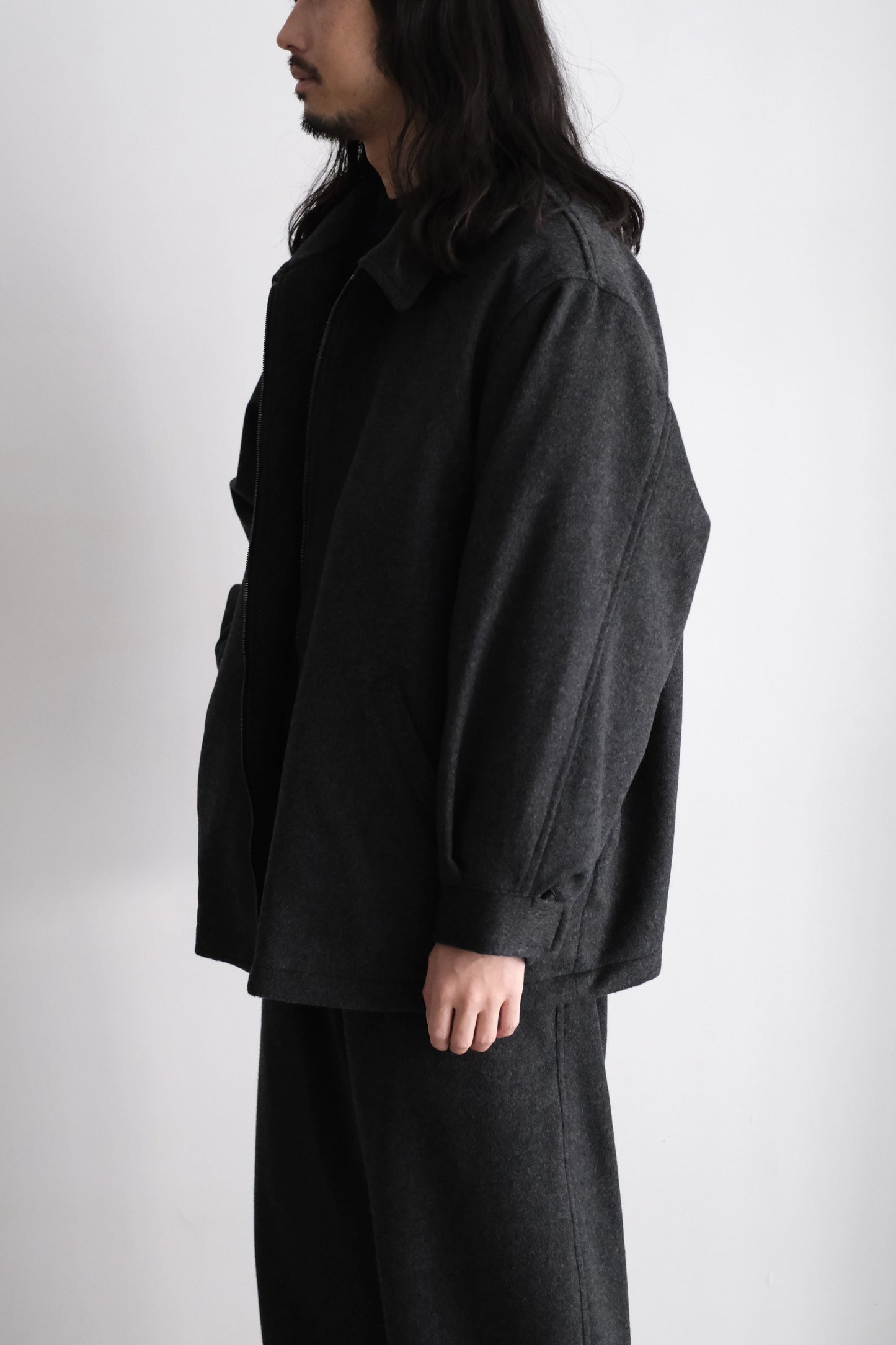 WOOL CASHMERE SWING TOP