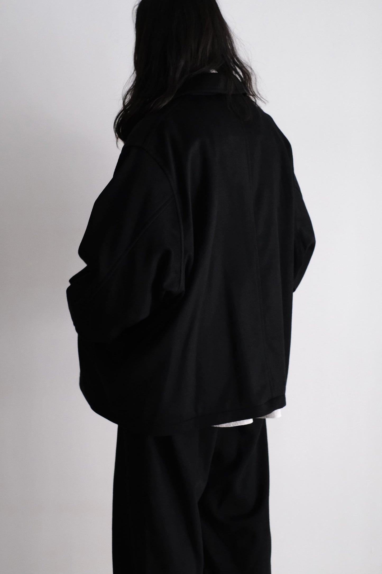 WOOL CASHMERE SWING TOP