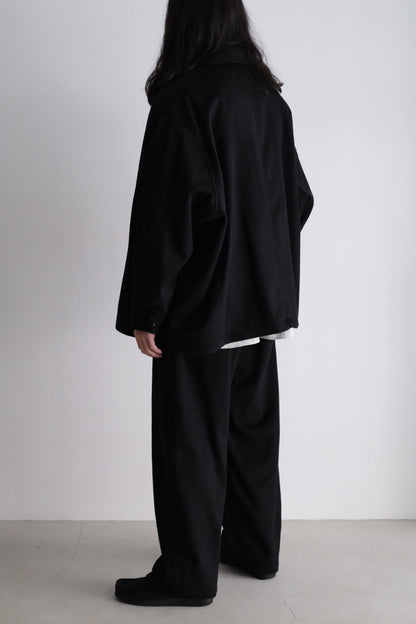 WOOL CASHMERE DRAWSTRING PANTS