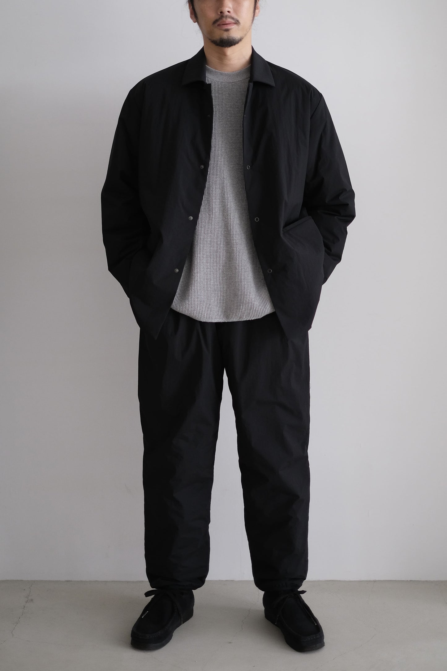 NYLON PUFFY EASY PANTS