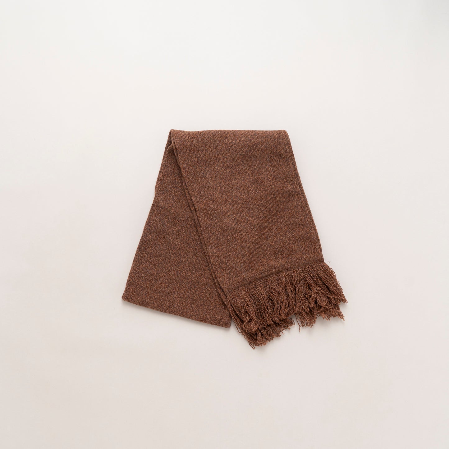 WOOL FRINGE MUFFLER