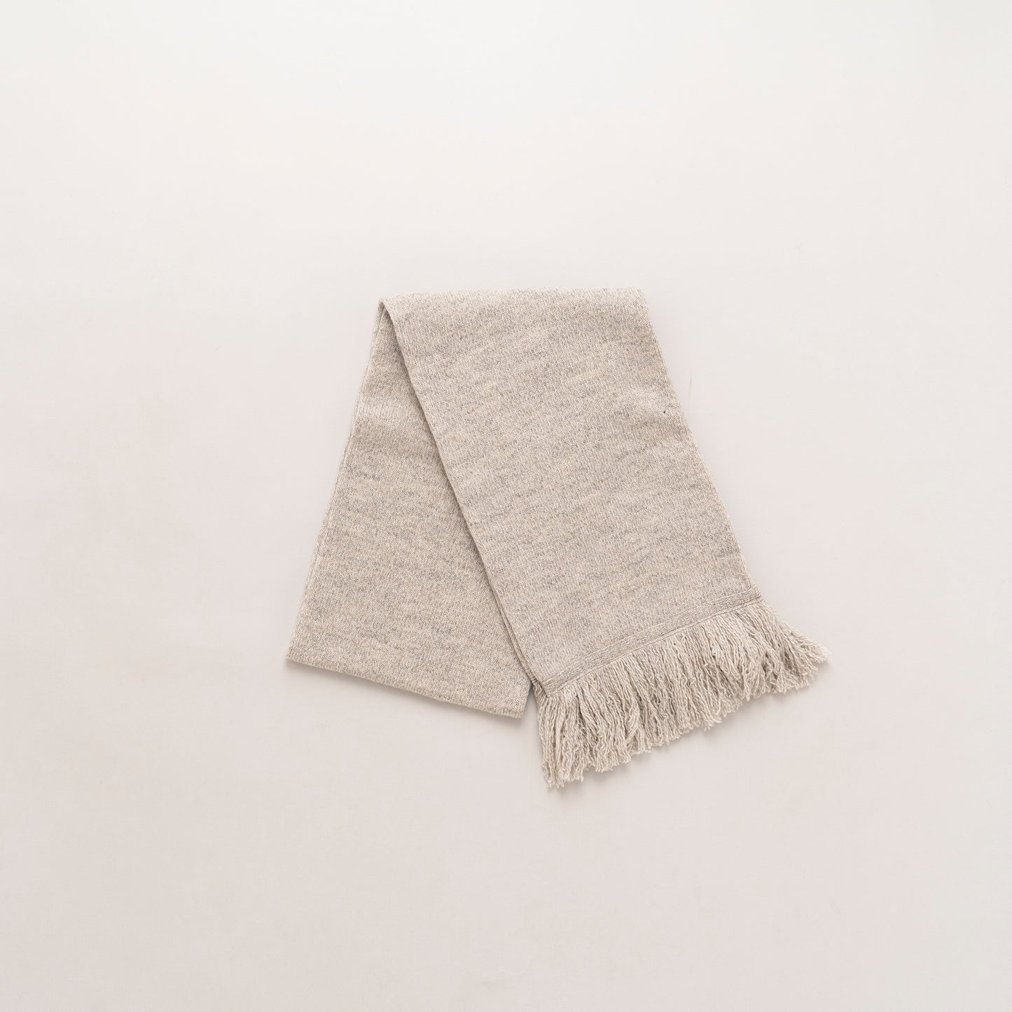 WOOL FRINGE MUFFLER