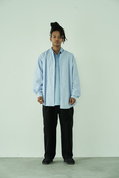 BRITISH MOLESKIN 2 TUCK WIDE PANTS